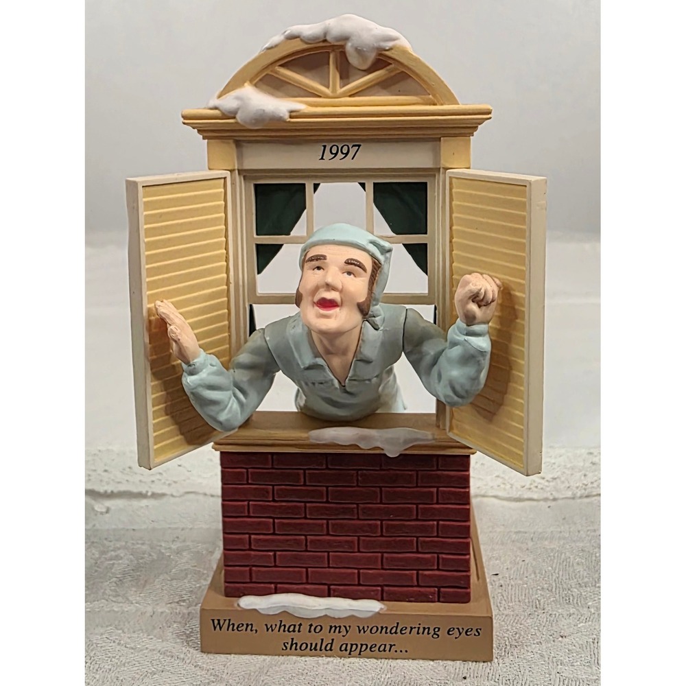 Hallmark Keepsake Ornament 1997 Away to the Window Night Before Christmas Club